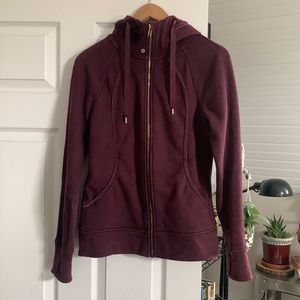 Lululemon special edition scuba hoodie plush full zip